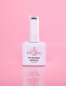 Pro gel polish 009 glitter blue